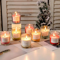 Lilin Aromaterapi Kreatif Berwarna dari Lilin Kedelai, Set Kotak Hadiah Suasana Romantis, Produsen Grosir Aroma HY-114