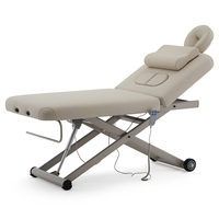 Table de massage électrique de haute qualité, rembourrée, esthétique, pour les soins esthétiques, les centres de spa, confortable, pour les soins de beauté et les massages