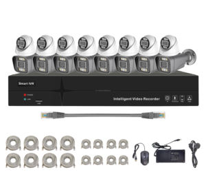 Tốt nhất bán 4MP 5MP 4k 8MP Độ phân giải cao 16 kênh PoE NVR Bộ dụng cụ - Product Image 4