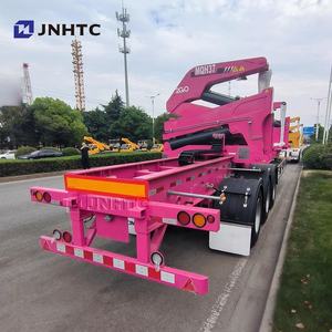 חדש 3 ציר 20 מטר sidelifter 40ft מיכל צד עבור הובלה מכולות במכל על חצר מסוף 37ton קיבולת הרמה 37ton - Product Image 4