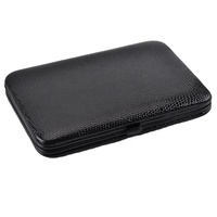 Coffret de manucure en acier inoxydable durable, fait main, avec logo personnalisé en relief, idéal pour Noël et la Saint-Valentin, vente en gros 2026