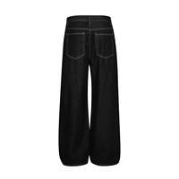Jean Harem Homme Ample Rétro Premium Joker Original Taille Moyenne Streetwear Denim Délavé Automne-Été