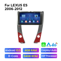 MEKEDE IPS DSP 4G WIFI Lecteur vidéo multimédia pour LEXUS ES 2006-2012 Autoradio 2din Android Navigation GPS SWC BT Car-play