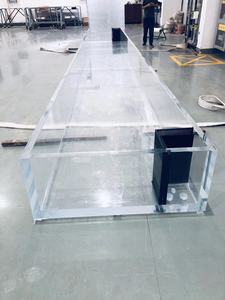 Último modelo personalizado gran acrílico rectángulo tanque acuario Mesa pecera medusas tanque - Product Image 5