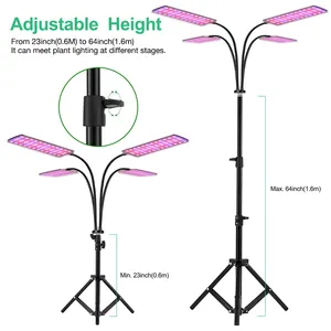 ETL 나열 고품질 LED 성장 빛 전체 스펙트럼 삼각대 스탠드 PhytoLamp 실내 식물