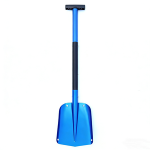 <span class=keywords><strong>Pelle</strong></span> en alliage d'aluminium bleue, légère et <span class=keywords><strong>pliable</strong></span> pour l'exploration automobile, le déneigement, le nettoyage - Product Image 3