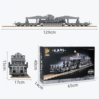 PANLOS 628008 Mortero Carl de la Segunda Guerra Mundial, Juguetes de Construcción DIY, Bloques de Construcción, Juguetes de Anime para Niños Grandes
