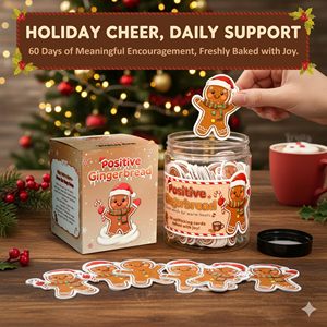 Biglietti di Supporto Emotivo in Barattolo Decorativo, 60 Giorni di Citazioni Motivazionali, <span class=keywords><strong>Regalo</strong></span> Dolce <span class=keywords><strong>per</strong></span> i Propri Cari a Distanza - Product Image 6