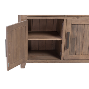 Hot Selling Classic Style Solid <b>Wood</b> Storage <b>Cabinet</b> Oak/<b>Pine</b>/Acacia Vietnam Manufacturer Modern Design Home Furniture Friendly - Product Image 5