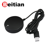Récepteur GNSS à interface USB Beitian, module GPS compatible avec le BU-353S4 Beidou, lampe LED BE-609U