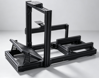 Usine de fabrication chinoise, vente en gros, simulateur le plus vendu, profilé d'extrusion en aluminium à paroi épaisse 4080, cockpit de simulation de course