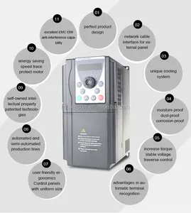 EKVR China 12 Years Factory 5.5kw Frequency Converter Single Phase To 3 Phase Inverter 220V Variable Frequency Drive VFD VSD