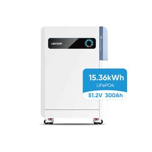 Batterie lithium-ion 51,2 V 300 Ah 15 kWh, étanche IP65, utilisation extérieure, batteries solaires basse tension pour système de stockage d'énergie domestique - Product Image 1