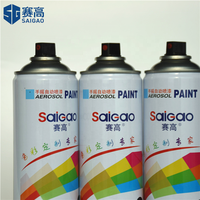 SAIGAO Offre Spéciale Auto réparation de voiture peintures de voiture prix de peinture voiture jante peinture en aérosol 450ml