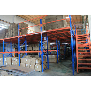 Mezanine nền tảng kệ kho công nghiệp Heavy Duty thang thép đa tầng lửng giá - Product Image 2