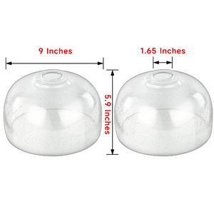 Factory clear <strong>Glass</strong> <strong>Lampshade</strong> Ceiling <strong>Pendant</strong> <strong>Lampshade</strong> Suitable for Industrial Living Room bar Exhibition Hall - Product Image 2