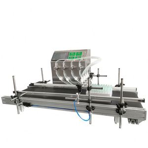 เครื่องบรรจุอัตโนมัติแบบตั้งโต๊ะ ใช้ปั๊มแม่เหล็ก CNC สำหรับลิปกลอส แชมพู สบู่ ผลิตภัณฑ์แอลกอฮอล์ น้ำส้ม น้ำยาบ้วนปาก - Product Image 2