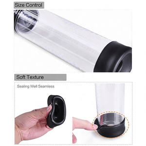 Sex Produkte Vibration Männliche Expansion Penis Trainer Masturbation Gerät Vakuum vergrößerung Mann Penis pumpe Vergrößerung gerät - Product Image 4