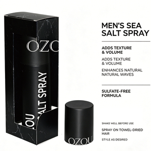 Spray capillaire au sel OZOU pour hommes, tenue forte et flexible, texture non collante, mini-boîte cadeau offerte, 20 ans d'expérience - Product Image 4