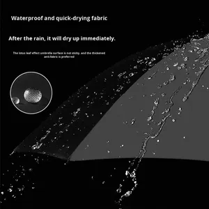 Modern 5cm Strap Iron Tube 70% Fully <b>Automatic</b> Opening Closing Dual-Use Business Travel <b>Umbrella</b> for Men Large Folding 105cm - Product Image 4