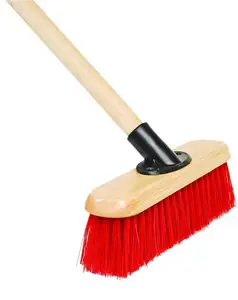 Wholesale Outdoor Garden Broom Yard Brush Sweeper Head With Handle