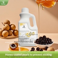 Sirop aromatisé au miel de longane OEM Dunhuang 1,6 L, ingrédients pour thé au lait perlé saveur miel, sirop noir de maltose, vente en gros commerciale