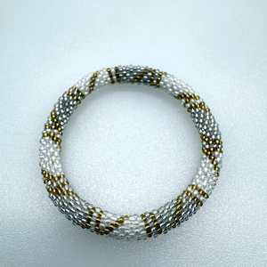 Pulsera <span class=keywords><strong>de</strong></span> Cuentas <span class=keywords><strong>de</strong></span> Nepal <span class=keywords><strong>de</strong></span> Moda, Hecha a Mano, Estilo Boho, con Cuentas <span class=keywords><strong>de</strong></span> Vidrio, para Chicas - Product Image 6