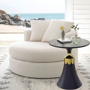 Sillón <span class=keywords><strong>de</strong></span> Salón Moderno, Sofá <span class=keywords><strong>de</strong></span> Ocio, Sofá Redondo <span class=keywords><strong>de</strong></span> Tela Suave y Económico para el Hogar - Product Image 3