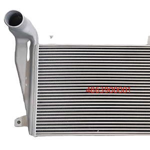 Refroidisseur intermédiaire de camion en aluminium OEM 4856125002/4863900001 SPI 4401-1705 refroidisseur intermédiaire pour radiateurs Fld-120 Freightliner produit OEM - Product Image 1
