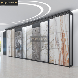 Yeks TL-01 Présentoir coulissant moderne pour carreaux, support d'échantillons réglable, antirouille, résistant à l'eau, gain de place pour métal - Product Image 1