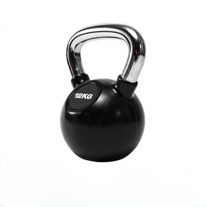 Kettlebells de musculation réglables en fonte, pas chers, 12-32 kg, kettlebells de compétition en acier revêtu de couleur - Product Image 6
