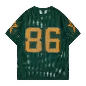 Camiseta Holgada para Hombre, Diseño Personalizado Hip Hop, Alta Calidad, Ecológica, 100% Algodón, 220g, Sólida, Transpirable, con Serigrafía - Product Image 4
