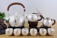 Ensemble de couverts en argent sterling 925 La conception et la fabrication comprennent un couteau, une fourchette, une cuillère et des composants de bijoux