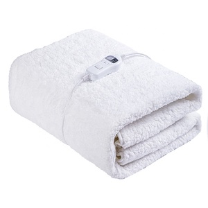 Nouvelle Couverture Chauffante <span class=keywords><strong>Électrique</strong></span> en Polaire Sherpa 2026, Style Ajustable avec Sangles, Chauffage Rapide, Couverture Chaude Certifiée CE, Vente en Gros Usine - Product Image 1