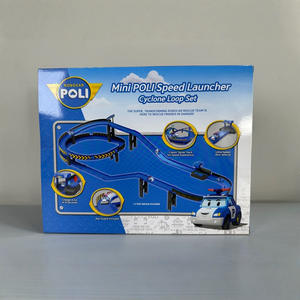 2025 venta al por mayor Silverliti <span class=keywords><strong>RoboCar</strong></span> <span class=keywords><strong>Poli</strong></span> juguete de rescate de emergencia coche de policía transformador interactivo con lanzador de vórtice de velocidad - Product Image 2