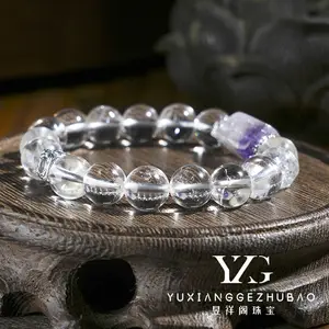 YXG diseño único pulsera de cristal de piedras preciosas mixtas pulsera redonda de moda Popular brazaletes para niños para regalos de fiesta de boda