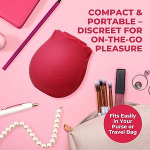 Yetişkin silikon gül vibratör 10-Speed klitoral emme Egg tor yumurta meme stimülatörü kadın seks oyuncak için atlama - Product Image 3