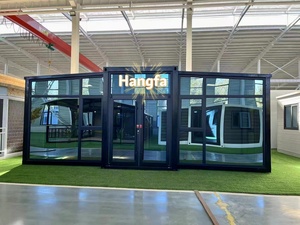 30ft 20FT แบบแยกส่วนแบบพับได้สำหรับบ้านสำนักงานบ้านแบบพับได้40ft ป้องกันพายุเฮอริเคน Prefab ออสเตรเลียและสหรัฐอเมริกา - Product Image 5