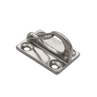 Nouveau crochet de bateau OEM/ODM JINYUHUI réglable en acier inoxydable avec câble nickelé et mousqueton rapide 19*31MM pour