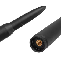 Antenne en caoutchouc pour voiture neuve, modification universelle, colle pour radio, pour plusieurs modèles de voitures, noir