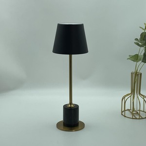 Marble Rechargeable Desk <b>Lamp</b> <b>Led</b> Touch Control Tricolor <b>Light</b> For Home Office Decor - Product Image 2