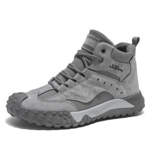 Chaussures de sport décontractées de luxe pour hommes, tendance mode, à lacets, couleur unie, antidérapantes, chaudes, toutes saisons, semelle intérieure en EVA - Product Image 5