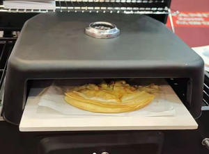 <span class=keywords><strong>Barbecue</strong></span> d'extérieur Grill Fer Acier inoxydable Cordiérite Four à pizza <span class=keywords><strong>Barbecue</strong></span> Grill Portable Ménage Carré Four à charbon de bois - Product Image 6