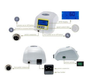 Strumenti per Gioielleria Macchina per Incisione di Gioielli Micromotore Elettrico Brushless Dentale 60000 Giri/min Macchina per Lucidare Gioielli - Product Image 2