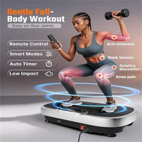 Plateforme vibrante d'exercice pour la perte de poids, drainage lymphatique, entraînement à domicile, shaker corporel complet, Pilates