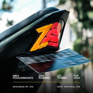 Luz Trasera LED 3 en 1 JPA para Motocicleta <span class=keywords><strong>KAWASAKI</strong></span> Z900 NINJA 650 <span class=keywords><strong>Z650</strong></span> ZH2, Lámpara de Freno y Accesorios - Product Image 2