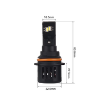 Phare LED H4 5800K, Plaque en cuivre, Modèles de phares de voiture H4, Éclairage haute performance