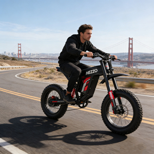 2-Wheel Dirt Bike Long Battery Powered for Adults - Product Image 1