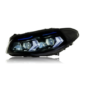 Nuevo Conjunto de Lentes LED con Temperatura de Color de 6000k para la Luz Diurna Delantera de Ceja Azul de la Serie 5 F18 de 10-17 - Product Image 2