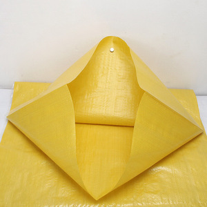 Nông Nghiệp Màu Vàng <span class=keywords><strong>20Kg</strong></span> Bền Nhiều Lớp Cấp Thực Phẩm PP Dệt Túi Có Thể Tái Chế Vườn Phân Bón & Gạo Bao Bì Đất Túi - Product Image 4